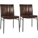 Mayer Genuine Leather Dining Chair (Set of 2) by Classic Home. Made from unique in a modern style.