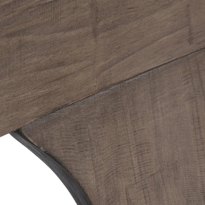 Tuscany Reclaimed Pine Wood Dining Chair (Set of 2) by Kosas Home in distressed brown. Made from unique in a transitional style.