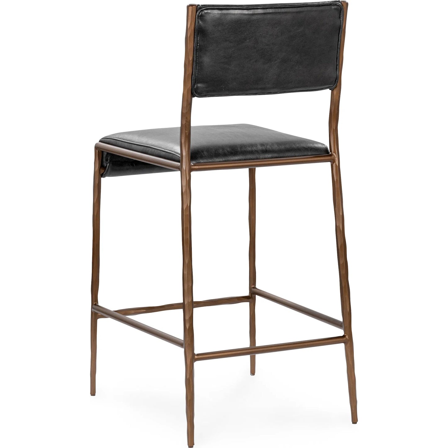 008 SI-2353793 | Additional Silo | Kayne Leather Counter Stool by Classic Home. Made from top grain leather in a traditional style.