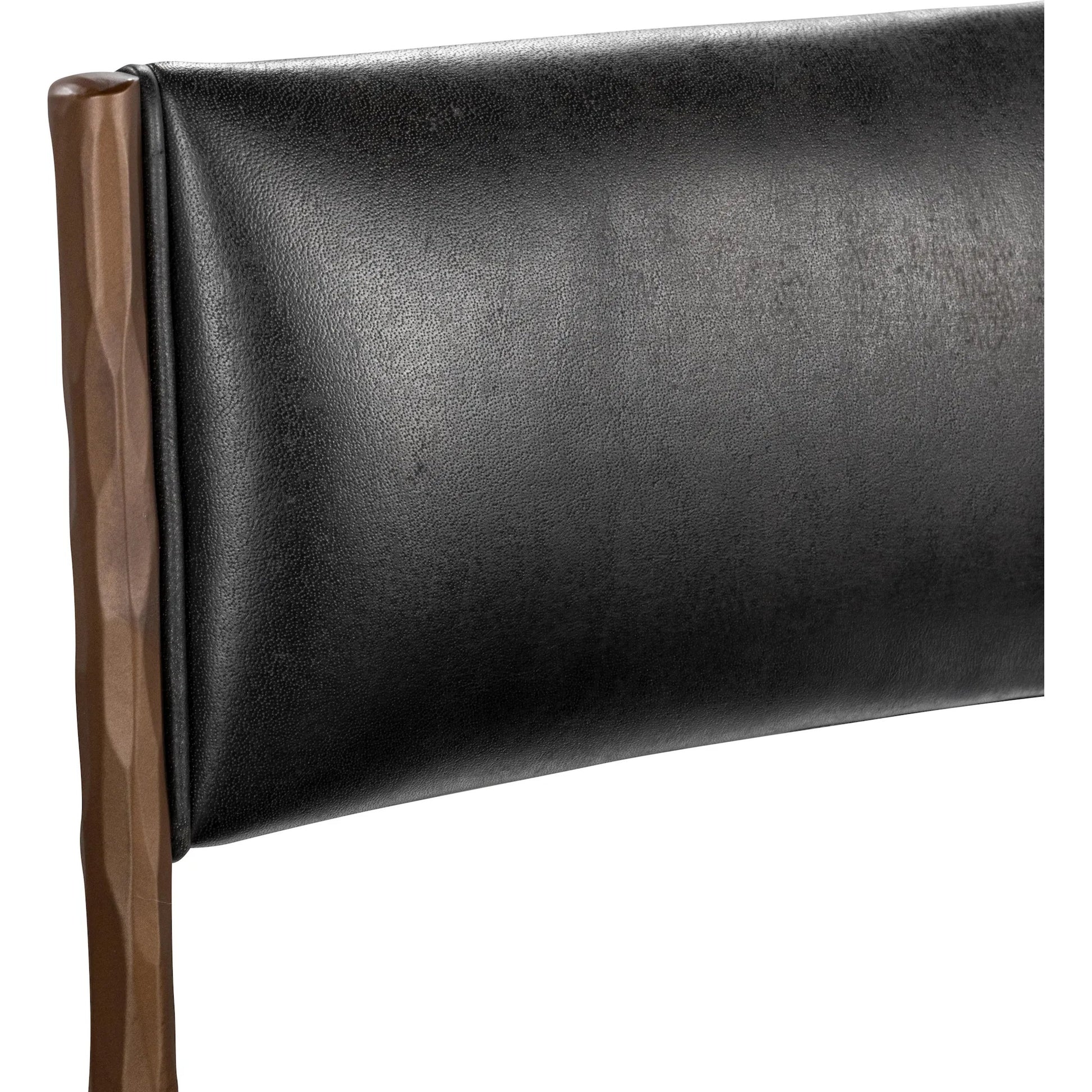Kayne Leather Counter Stool by Classic Home. Made from top grain leather in a traditional style.