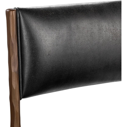 Kayne Leather Counter Stool by Classic Home. Made from top grain leather in a traditional style.