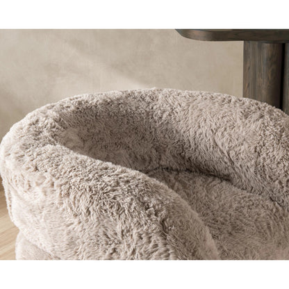 Teddy Plush Accent Chair by Classic Home. Made from 100% polyester in a modern style.