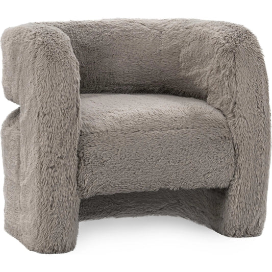 Teddy Plush Accent Chair by Classic Home. Made from 100% polyester in a unique style.