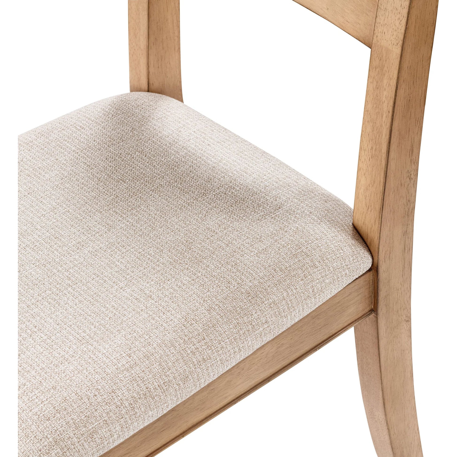 Allegra Reclaimed Pine Wood Dining Chairs (Set of 2) by Kosas Home in natural. Made from reclaimed pine in a unique style.