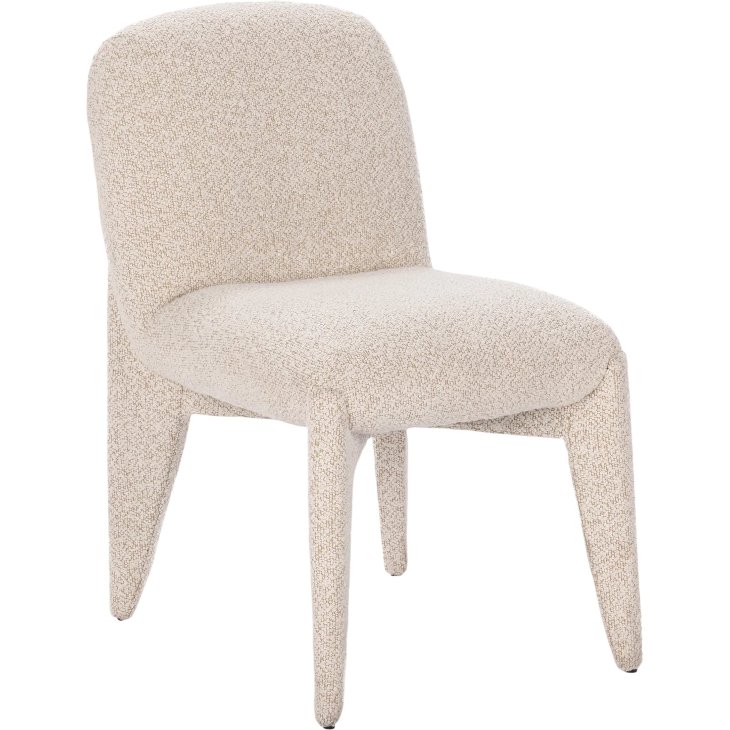 000 SI-2353747 | Primary Silo | Danson Upholstered Dining Chair by Classic Home in ivory. Made from 100% polyester in a transitional style.