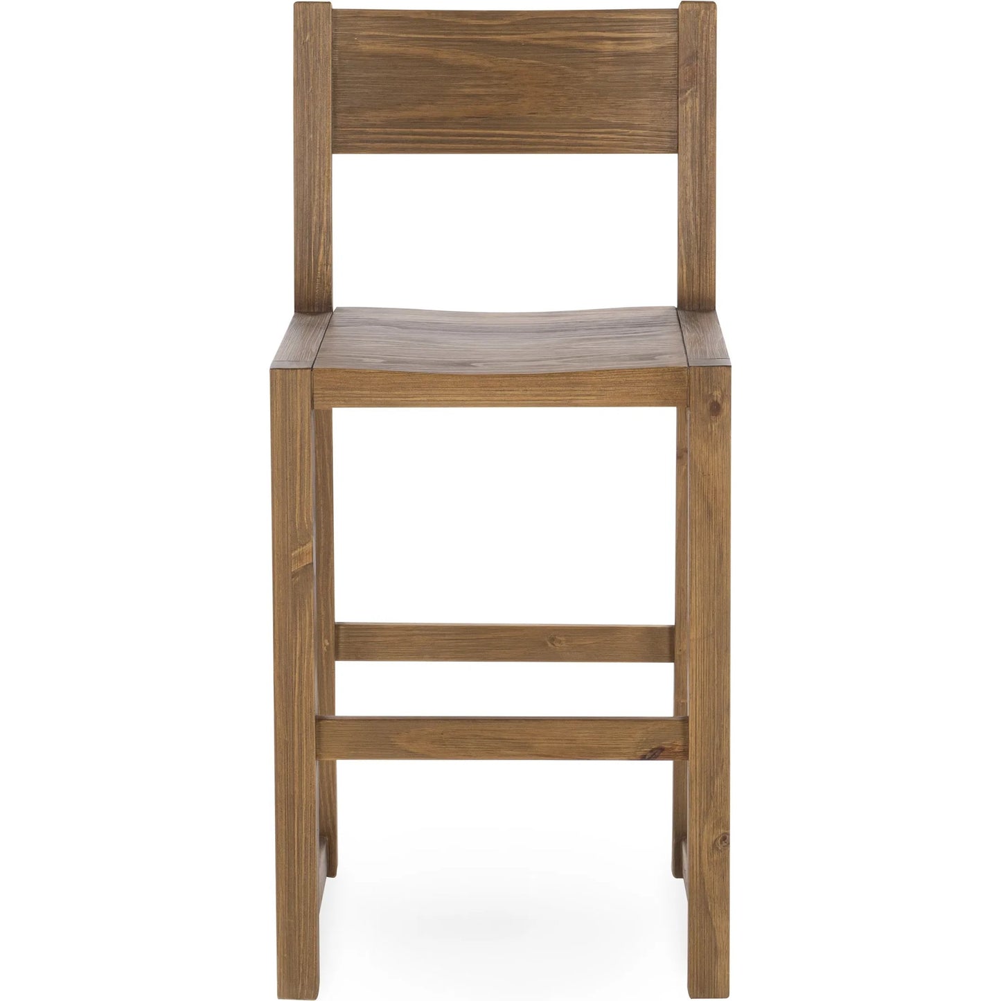 002 SI-2537806 | Additional Silo | Fenmore Counter Stool by Kosas Home in honey brown. Made from pine wood in a unique style.