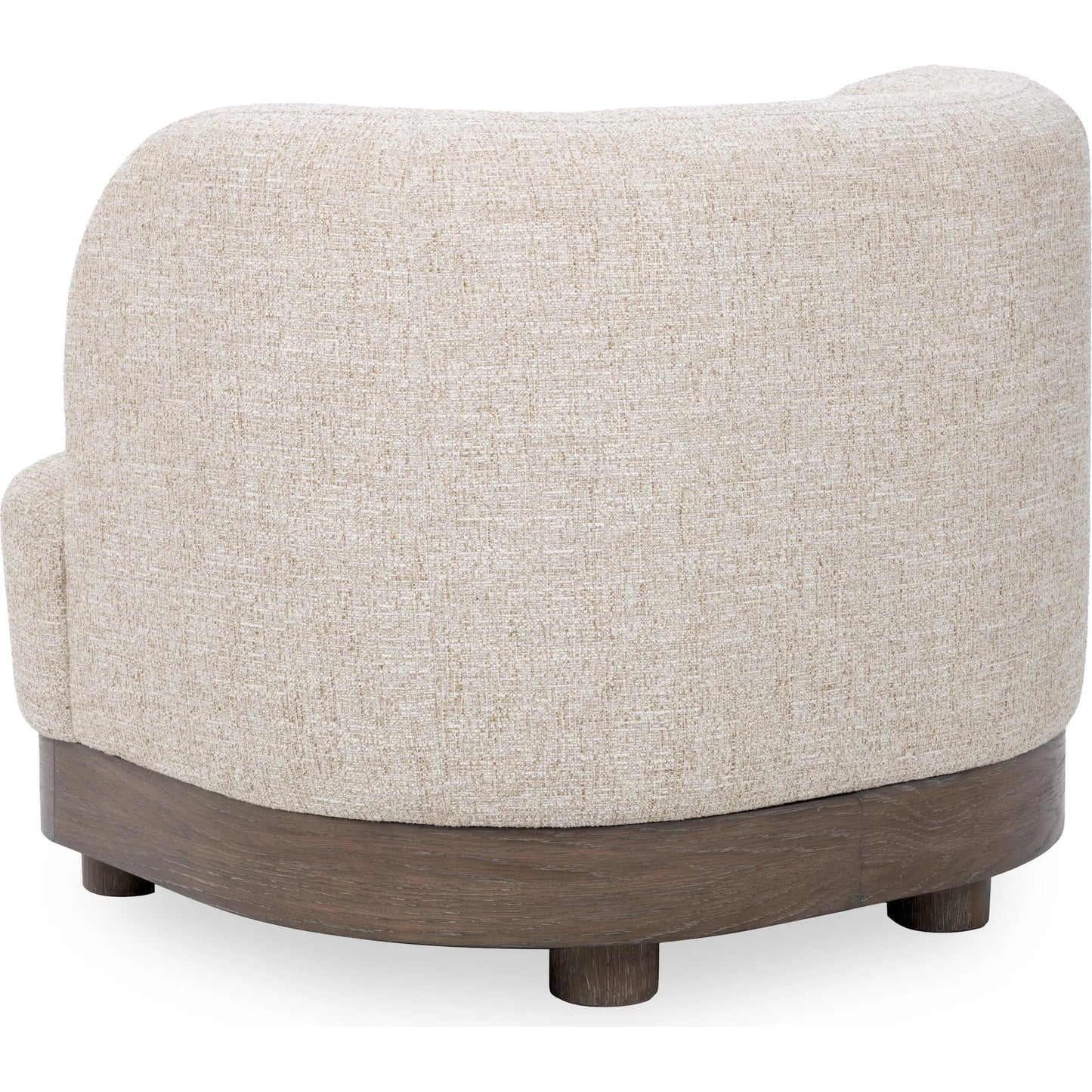 004 SI-2533232 | Additional Silo | Meera Upholstered Fabric Accent Chair by Classic Home in latte. Made from 100% polyester, oak wood in a unique style.