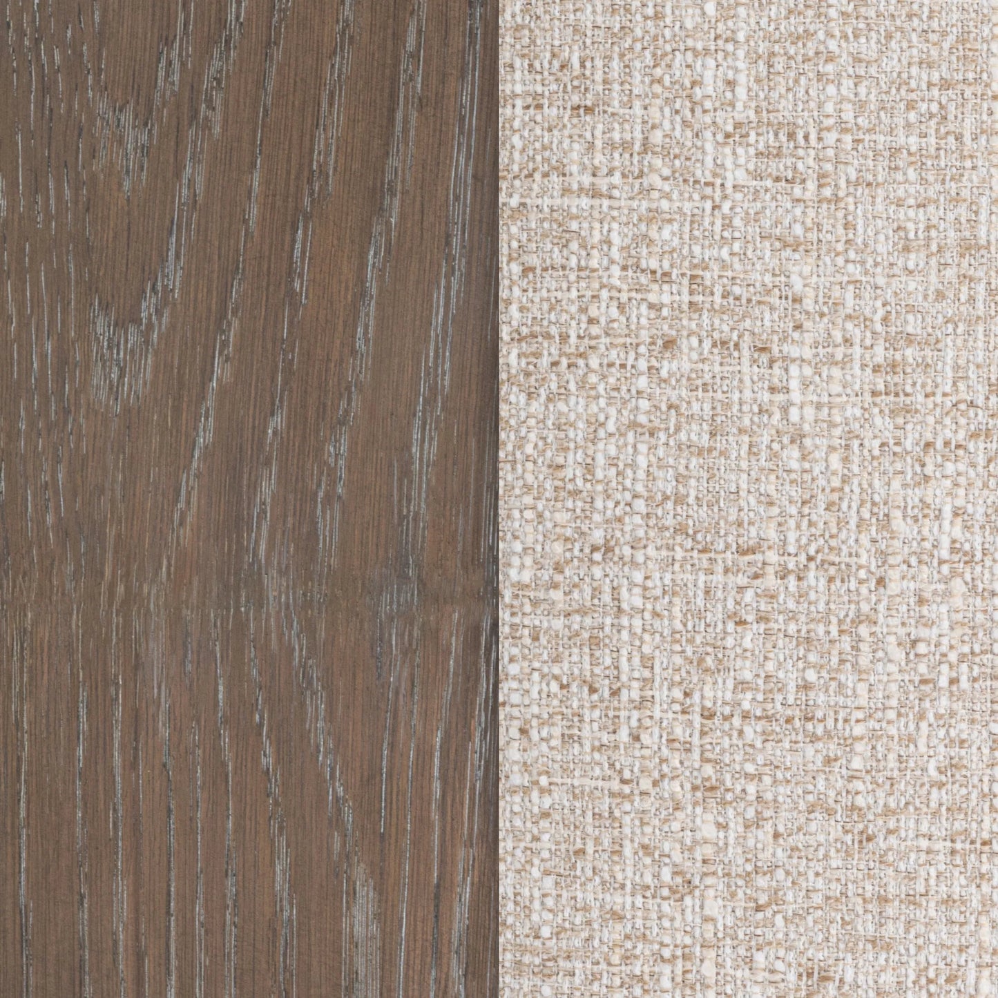 007 SI-2533232 | Closeup | Meera Upholstered Fabric Accent Chair by Classic Home in latte. Made from 100% polyester, oak wood in a unique style.