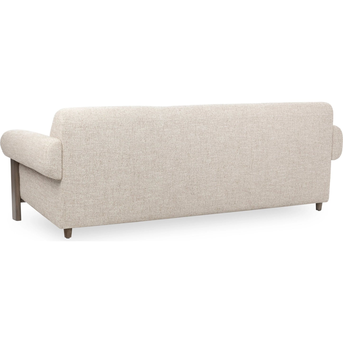004 SI-2533237 | Additional Silo | Malia Upholstered Fabric Sofa by Classic Home in latte. Made from 100% polyester, oak veneer in a unique style.