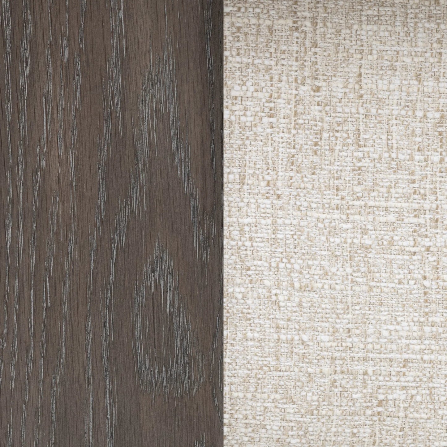 008 SI-2533237 | Closeup | Malia Upholstered Fabric Sofa by Classic Home in latte. Made from 100% polyester, oak veneer in a unique style.