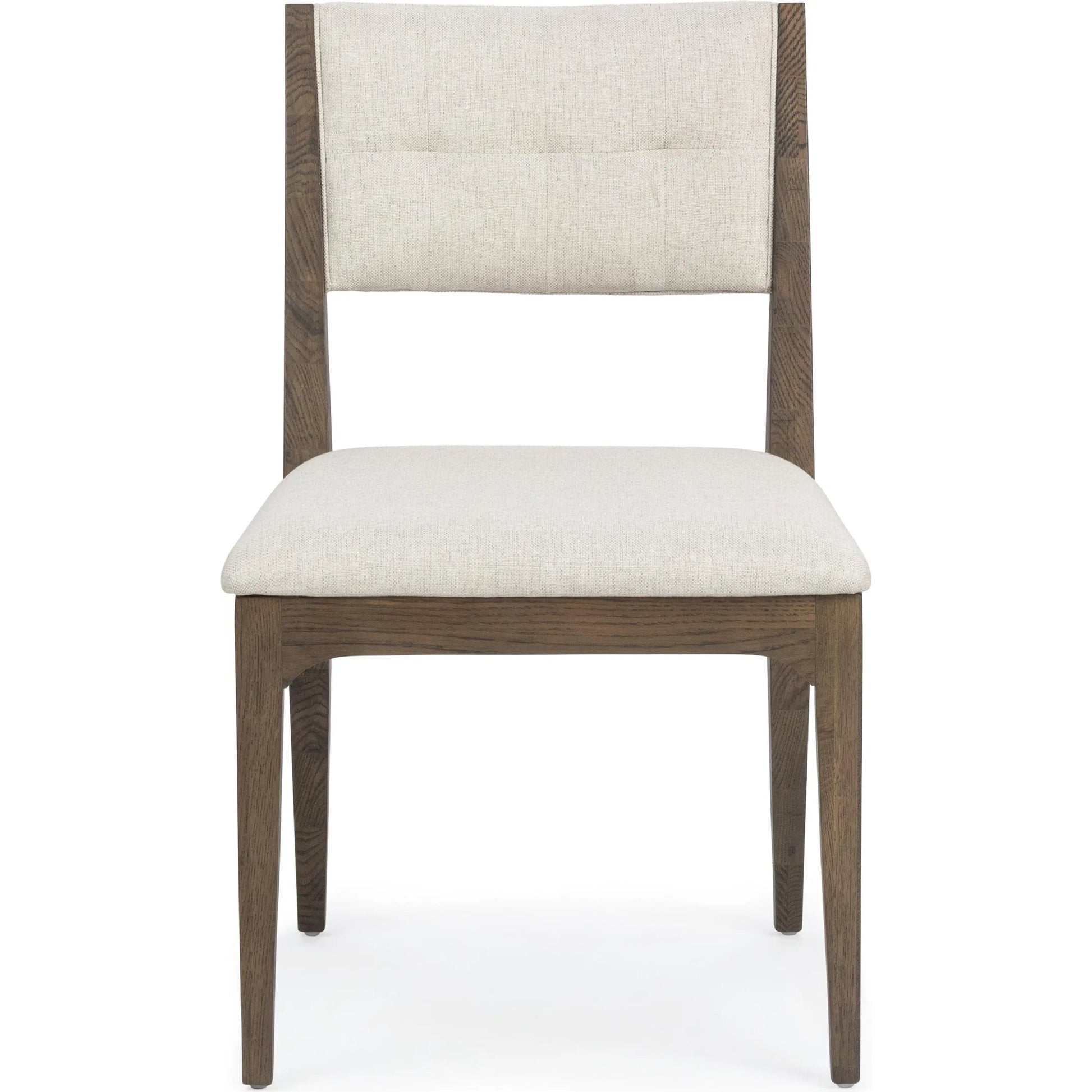 Estelle Upholstered Dining Chairs (Set of 2) by Classic Home in soft cocoa. Made from 100% polyester, oak wood in a unique style.
