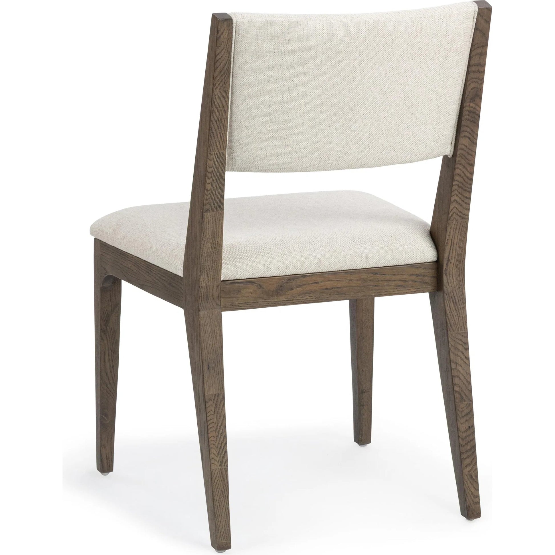Estelle Upholstered Dining Chairs (Set of 2) by Classic Home in soft cocoa. Made from 100% polyester, oak wood in a unique style.