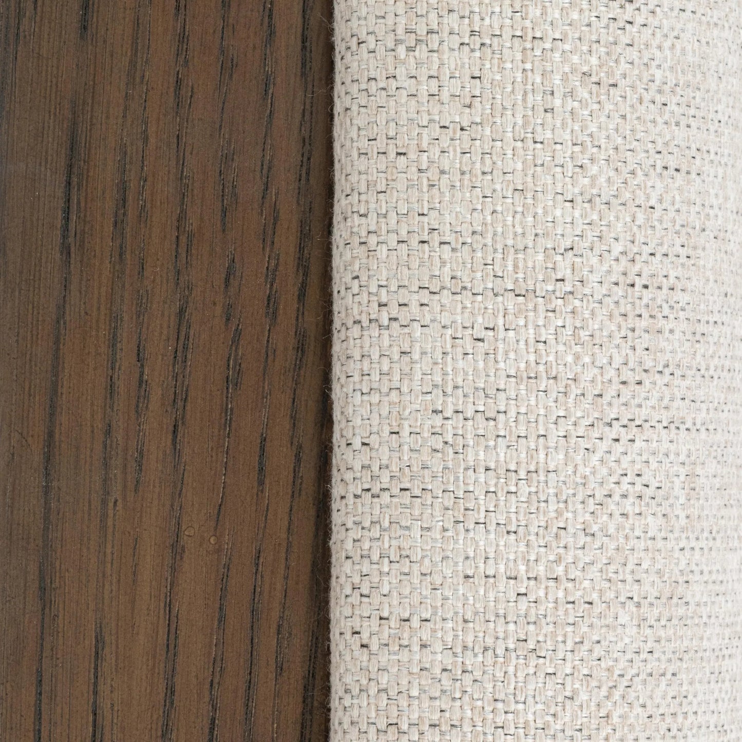 007 SI-2537811 | Closeup | Estelle Upholstered Dining Chairs (Set of 2) by Classic Home in soft cocoa. Made from 100% polyester, oak wood in a unique style.
