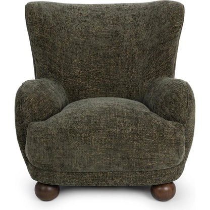 Penelope Upholstered Chenille Fabric Accent Chair by Classic Home. Made from 100% polyester, ash wood in a unique style.