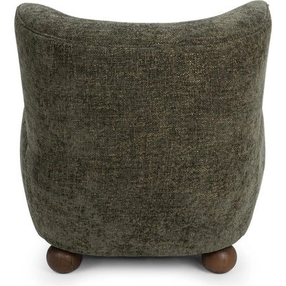 Penelope Upholstered Chenille Fabric Accent Chair by Classic Home. Made from 100% polyester, ash wood in a unique style.