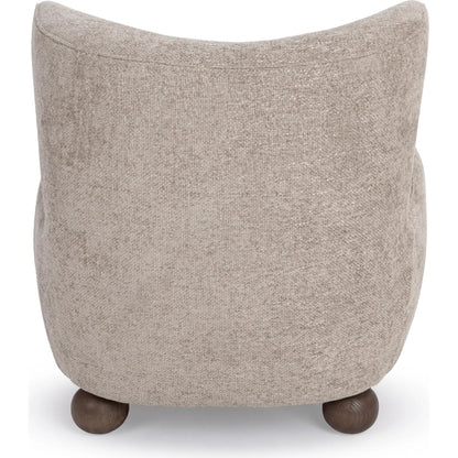 Penelope Upholstered Chenille Fabric Accent Chair by Classic Home. Made from 100% polyester, ash wood in a unique style.