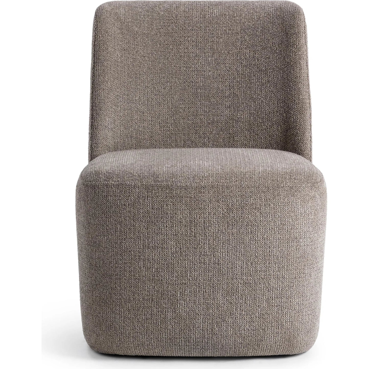 002 SI-2537812 | Additional Silo | Senna Upholstered Dining Chair by Classic Home in taupe. Made from 100% polyester in a unique style.