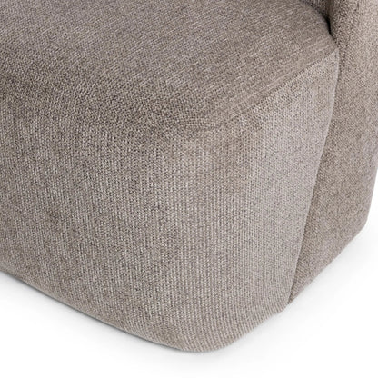 Senna Upholstered Dining Chair by Classic Home in taupe. Made from 100% polyester in a unique style.