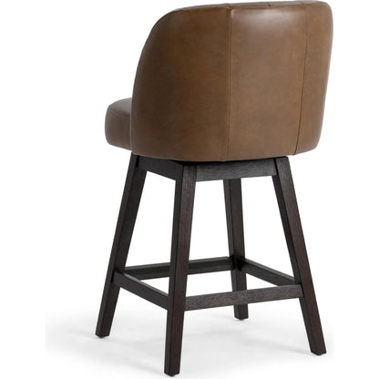 Della Top Grain Leather Counter Stool by Classic Home. Made from unique in a unique style.