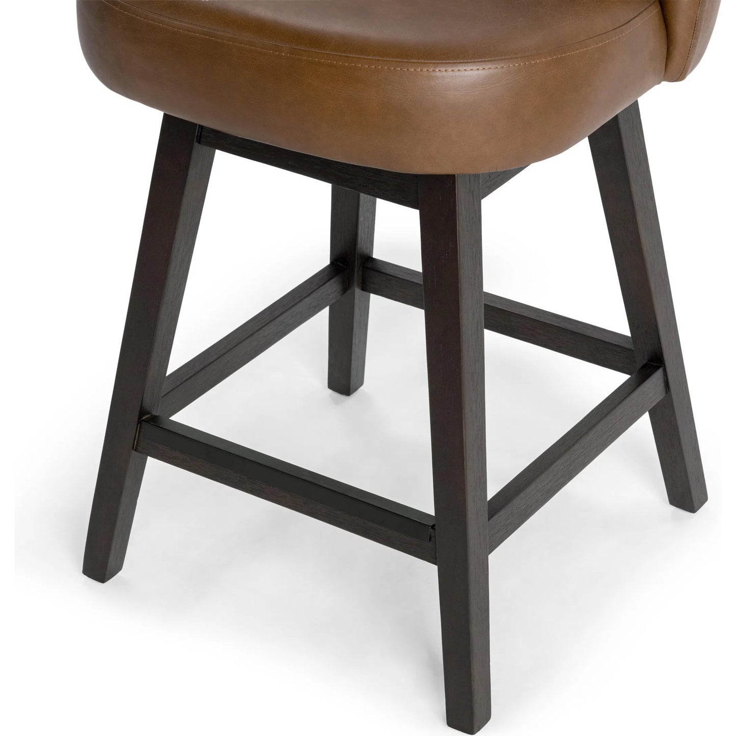 008 SI-2537846 | Closeup | Della Top Grain Leather Counter Stool by Classic Home. Made from unique in a unique style.