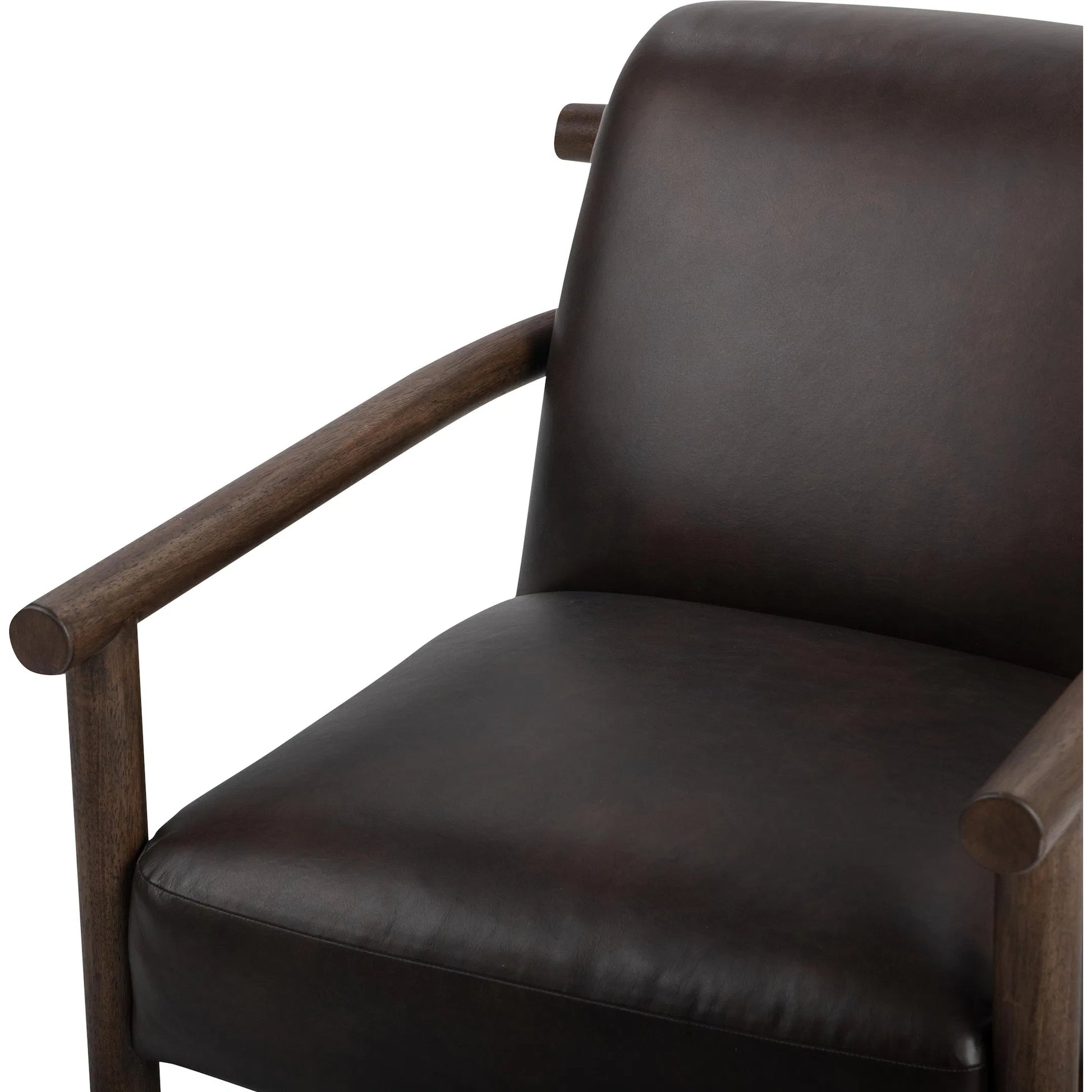 Azoria Leather Accent Chair by Classic Home. Made from unique in a modern style.