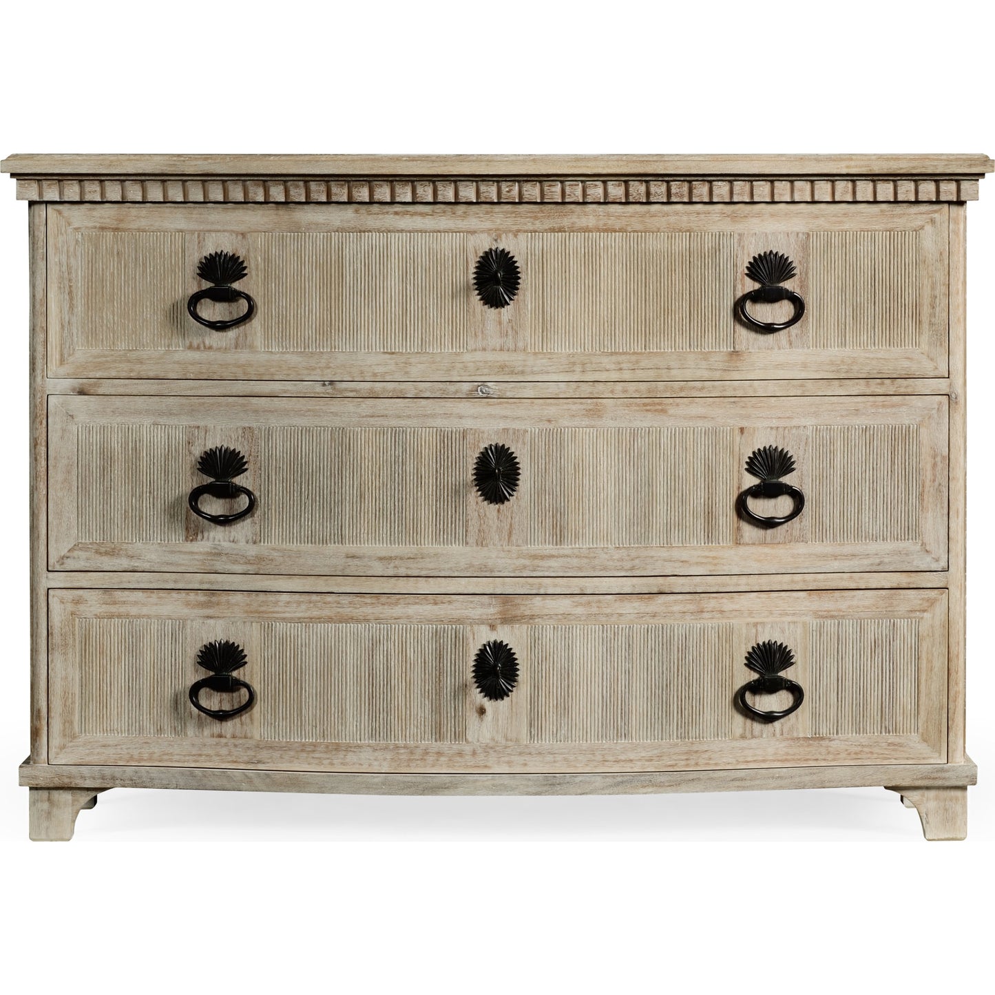002 SR-846570 | Additional Silo | William Yeoward Bickerton 3 Drawer Dresser by Jonathan Charles in white and washed acacia. Made from acacia in a cottage & farmhouse style.
