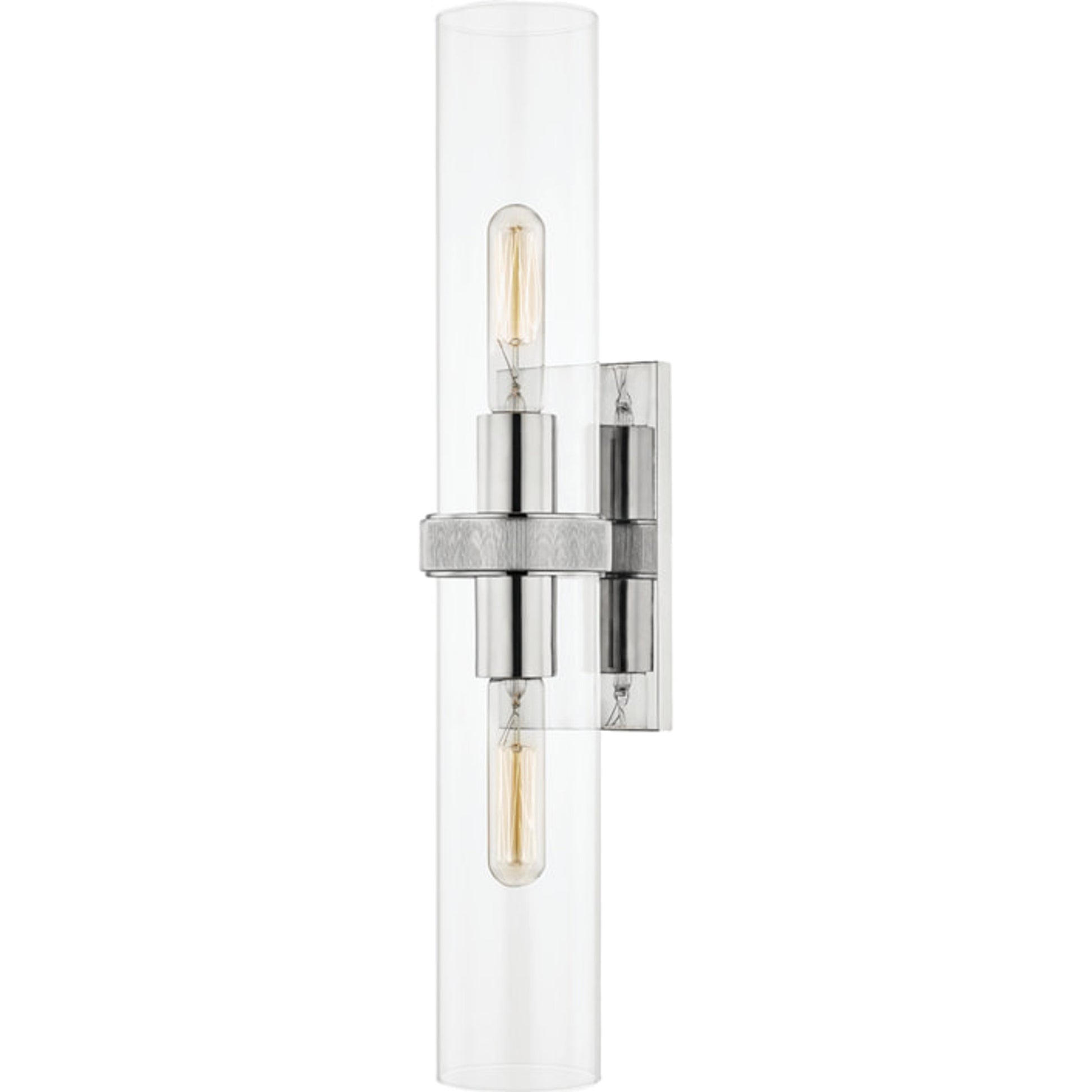Briggs Wall Sconce by Hudson Valley. Made from steel in a transitional style.