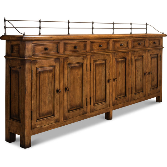 Covent Gardens Sideboard by Sarreid Ltd.. Made from acacia wood in a transitional style.