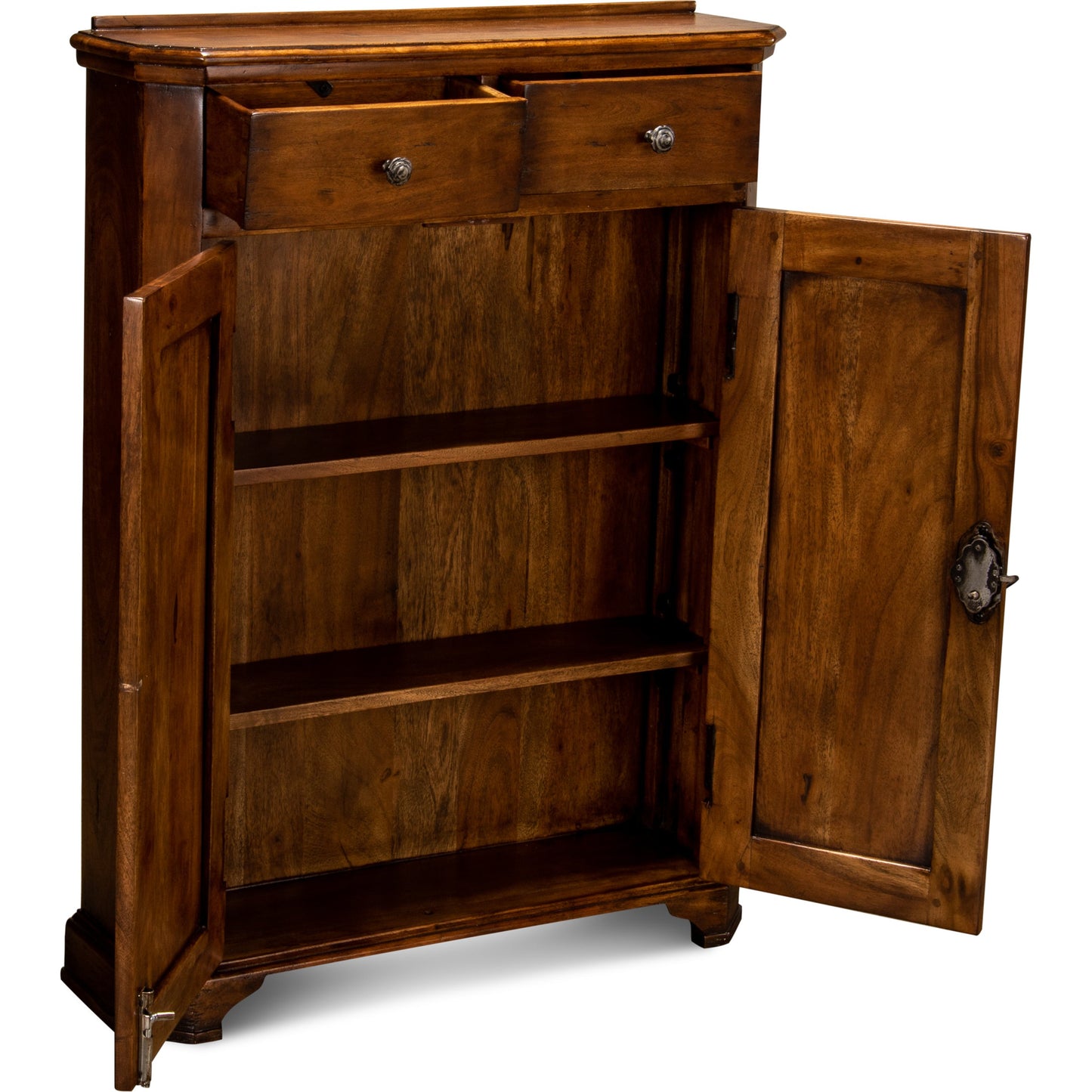 008 SR-857429 | Additional Silo | Austrian Hall Cabinet by Sarreid Ltd. in brown. Made from unique in a traditional style.