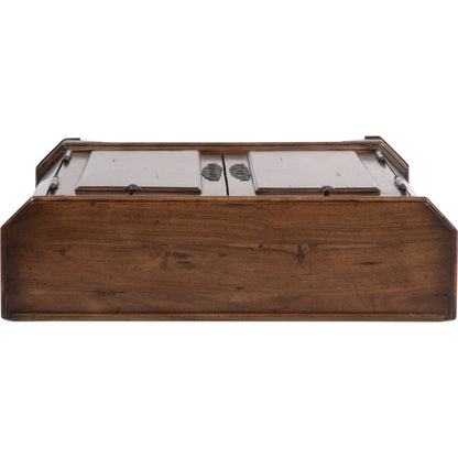 Austrian Hall Cabinet by Sarreid Ltd. in brown. Made from unique in a traditional style.
