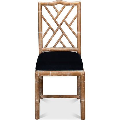 Brighton Bamboo Side Chair (Set of 2) by Sarreid Ltd.. Made from unique in a coastal style.