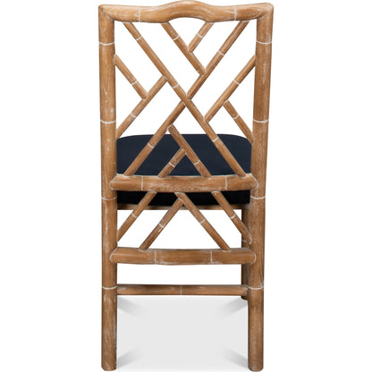 Brighton Bamboo Side Chair (Set of 2) by Sarreid Ltd.. Made from unique in a coastal style.