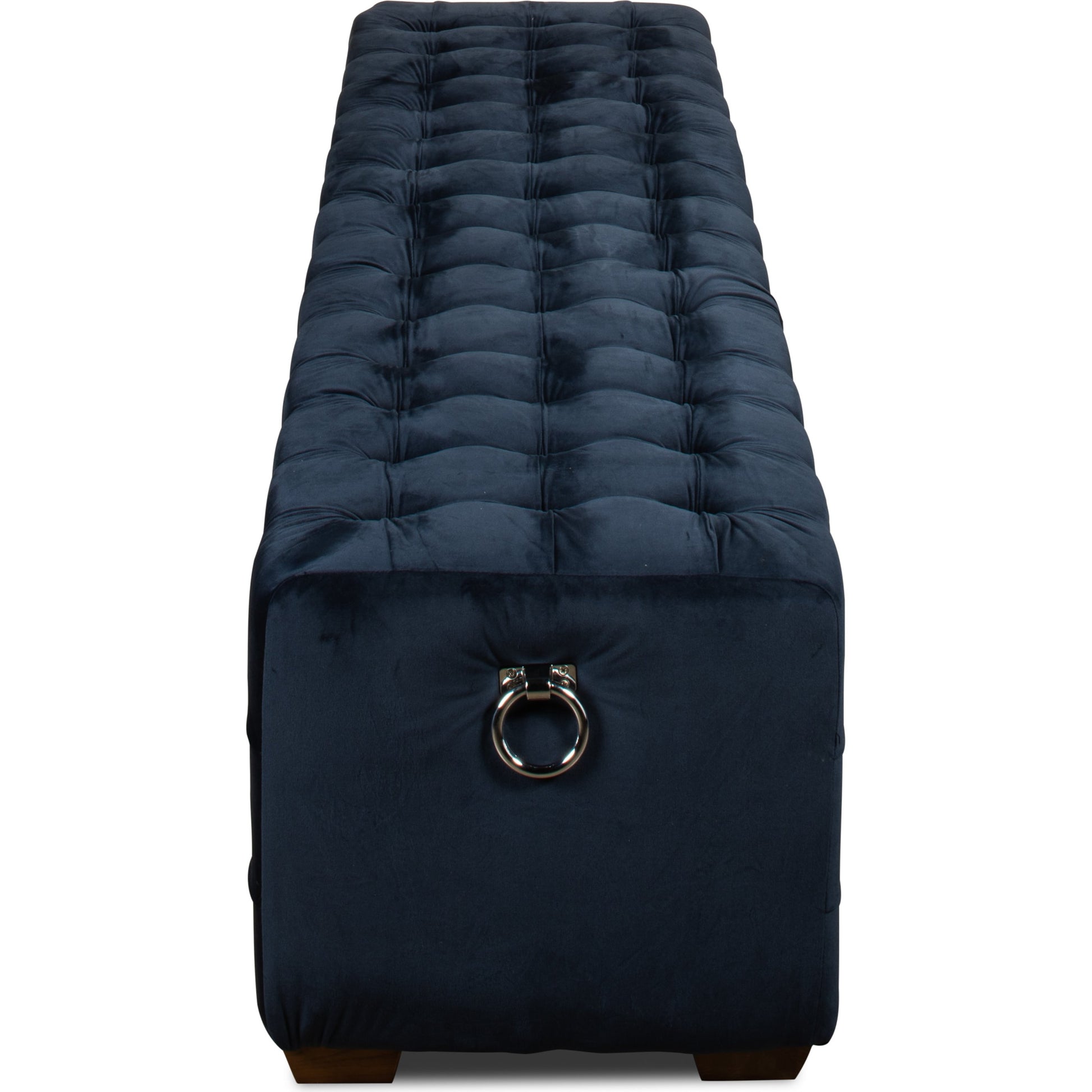 Tufted Bench by Sarreid Ltd. in beige and beige linen. Made from oak, linen in a cottage & farmhouse style.