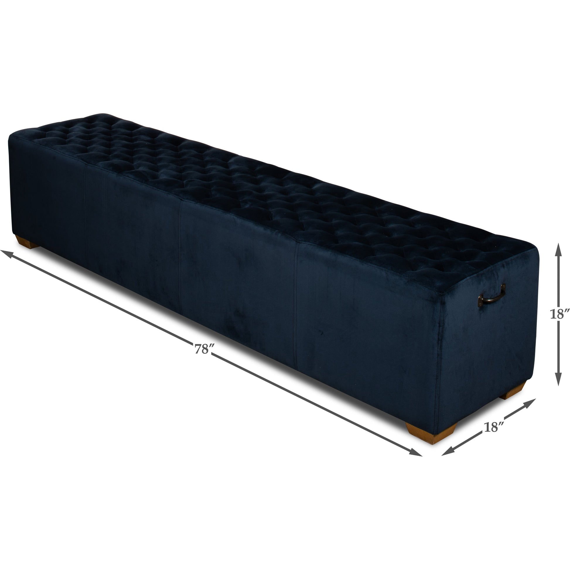 Tufted Bench by Sarreid Ltd. in beige and beige linen. Made from oak, linen in a cottage & farmhouse style.