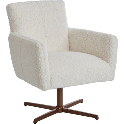 Brooks Swivel Chair by Barclay Butera. Made from unique in a modern style.