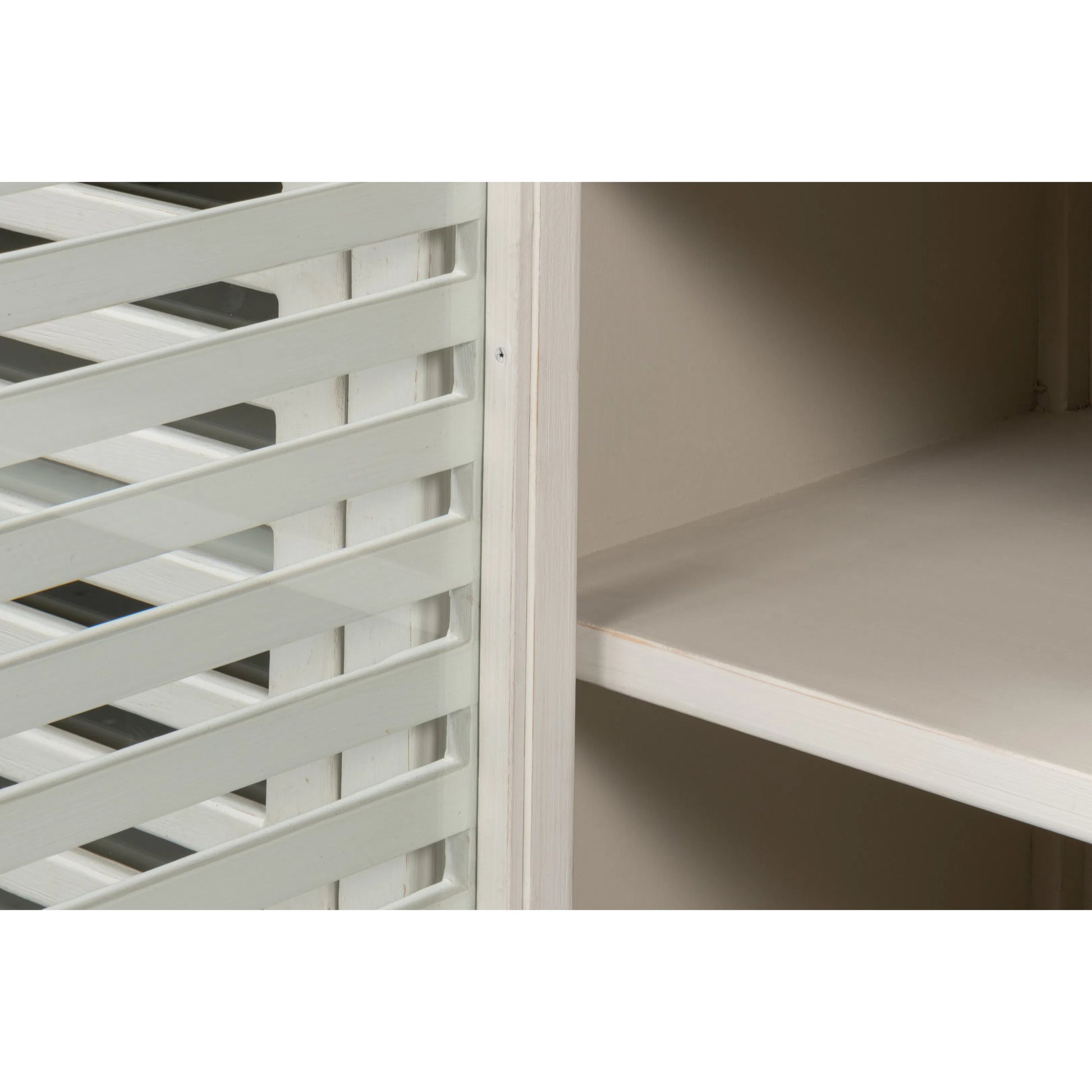 St. Nevis Sideboard by Sarreid Ltd. in gray. Made from pine in a cottage & farmhouse style.