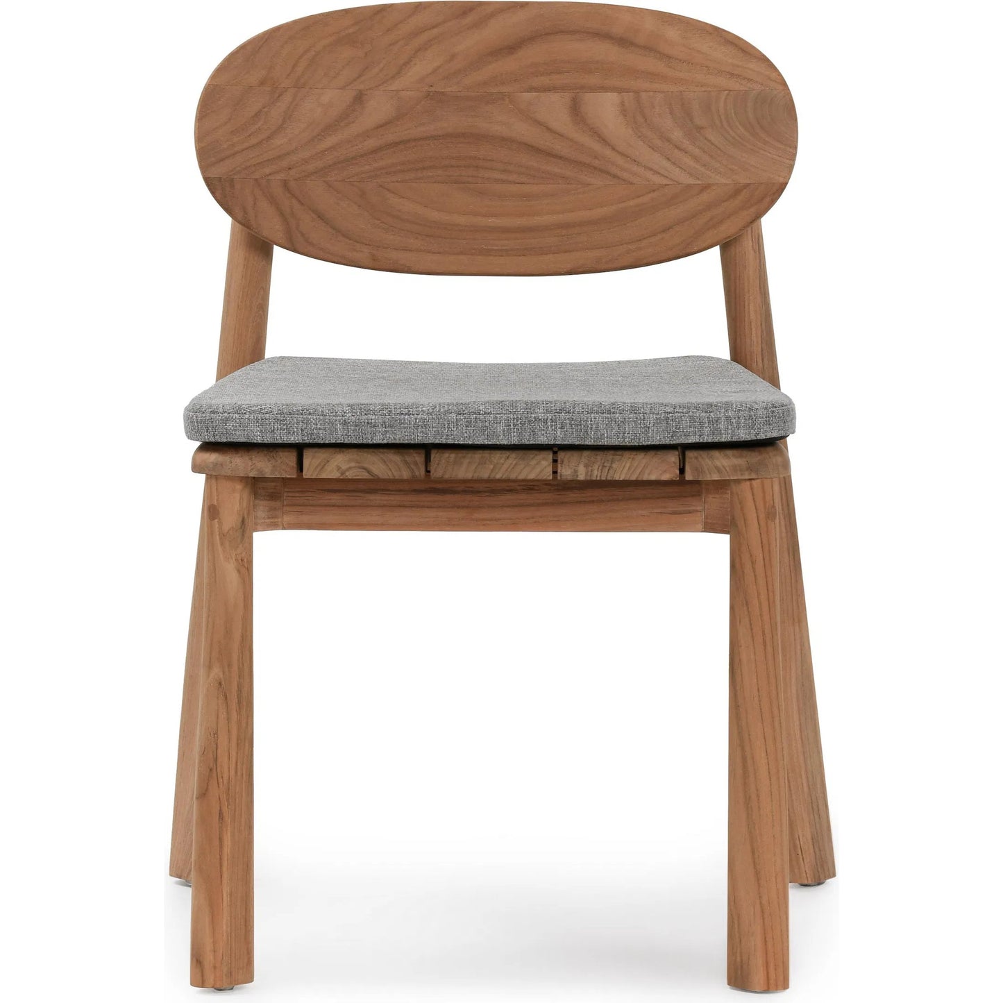 003 SI-2238926 | Additional Silo | Aston Natural Teak Outdoor Dining Chair by Classic Home in natural. Made from teak wood, 100% olefin in a transitional style.