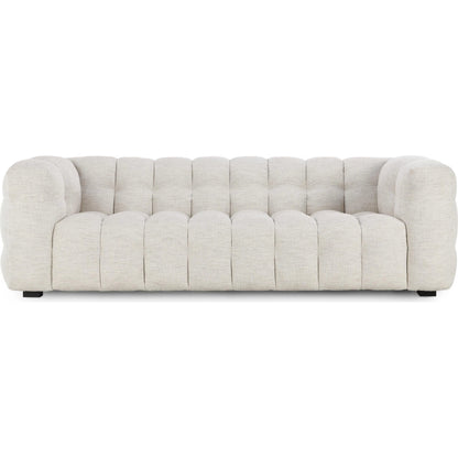 Walter Tufted Fabric Beige Sofa by Classic Home. Made from unique in a transitional style.