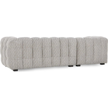 Walter Two-Piece Left Chaise Sectional by Classic Home in taupe. Made from 100% polyester, rubberwood in a transitional style.