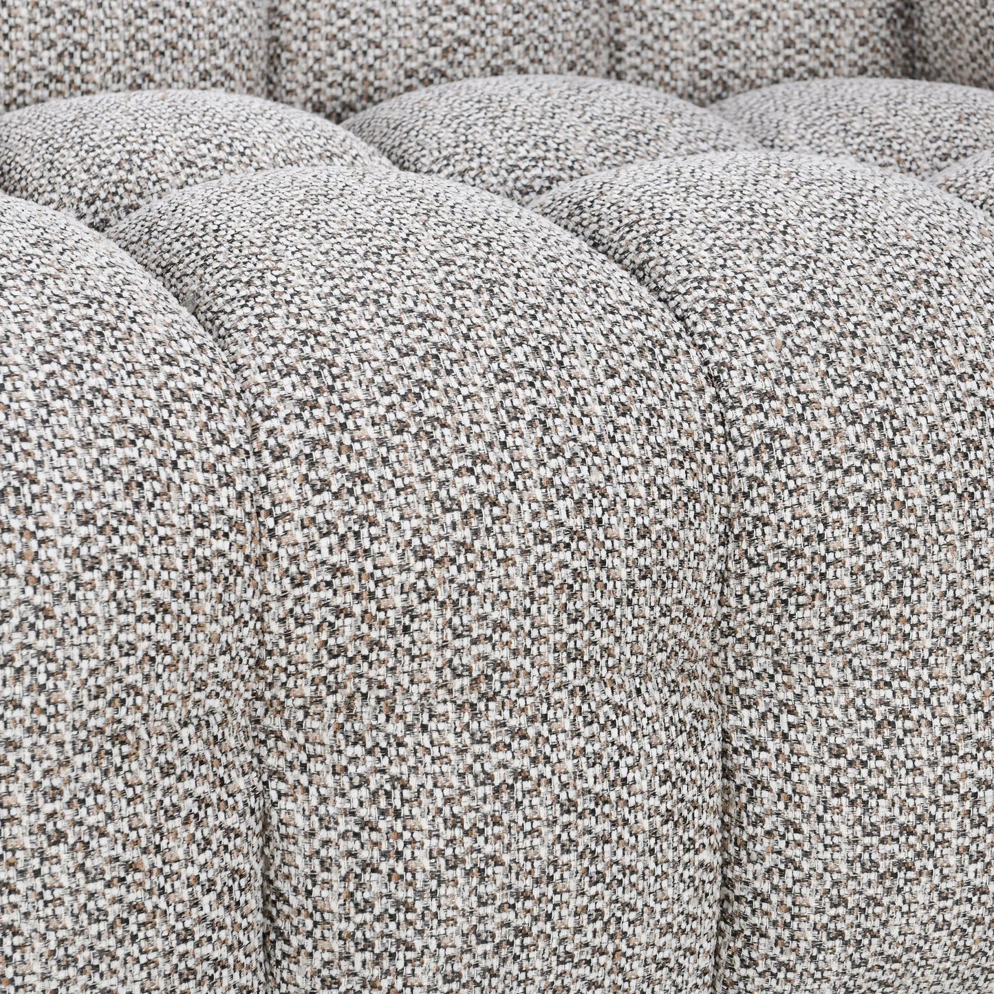 006 SI-2238928 | Closeup | Walter Two-Piece Left Chaise Sectional by Classic Home in taupe. Made from 100% polyester, rubberwood in a transitional style.