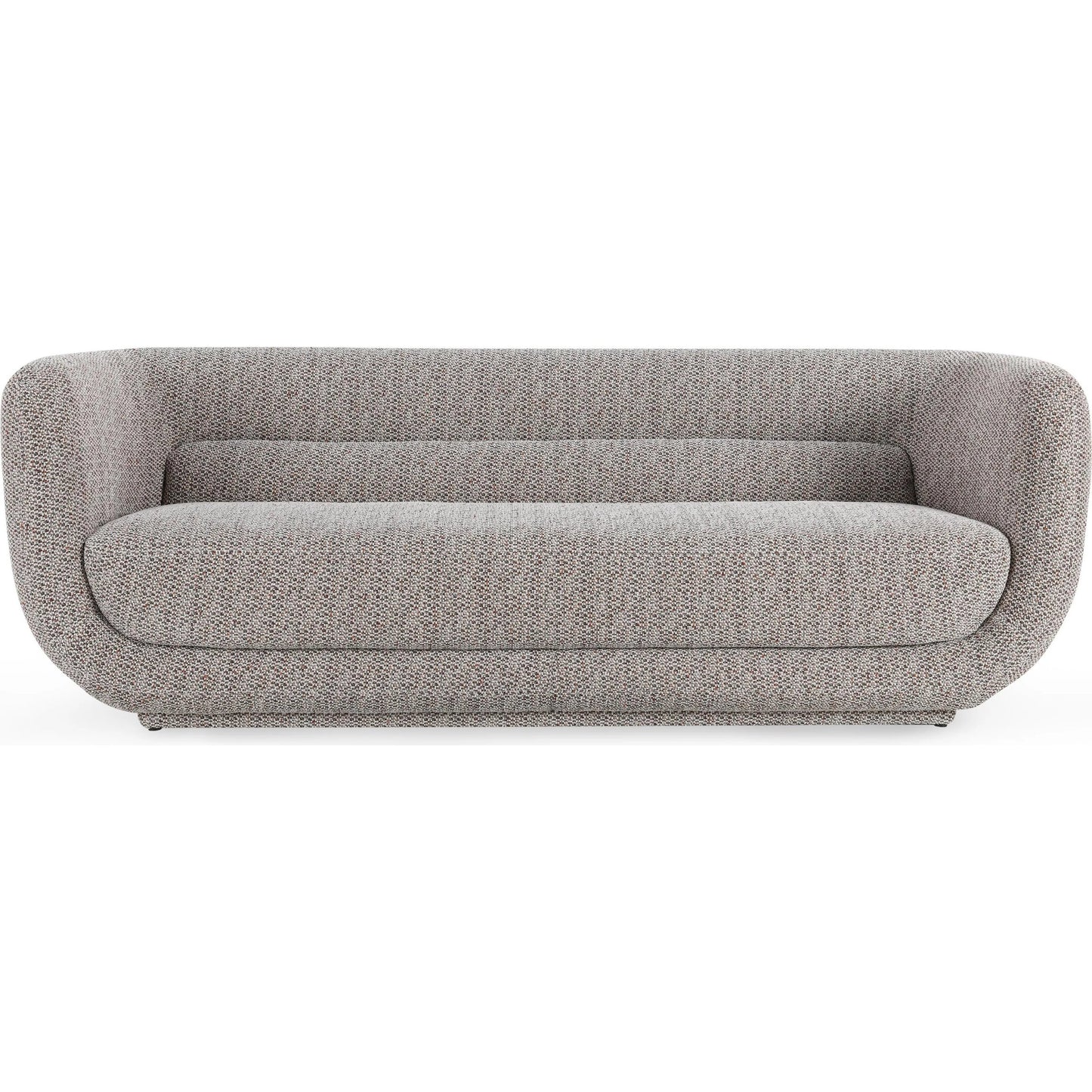 003 SI-2237302 | Additional Silo | Nico 93" Brick Curved Sofa by Classic Home. Made from 100% polyester in a transitional style.