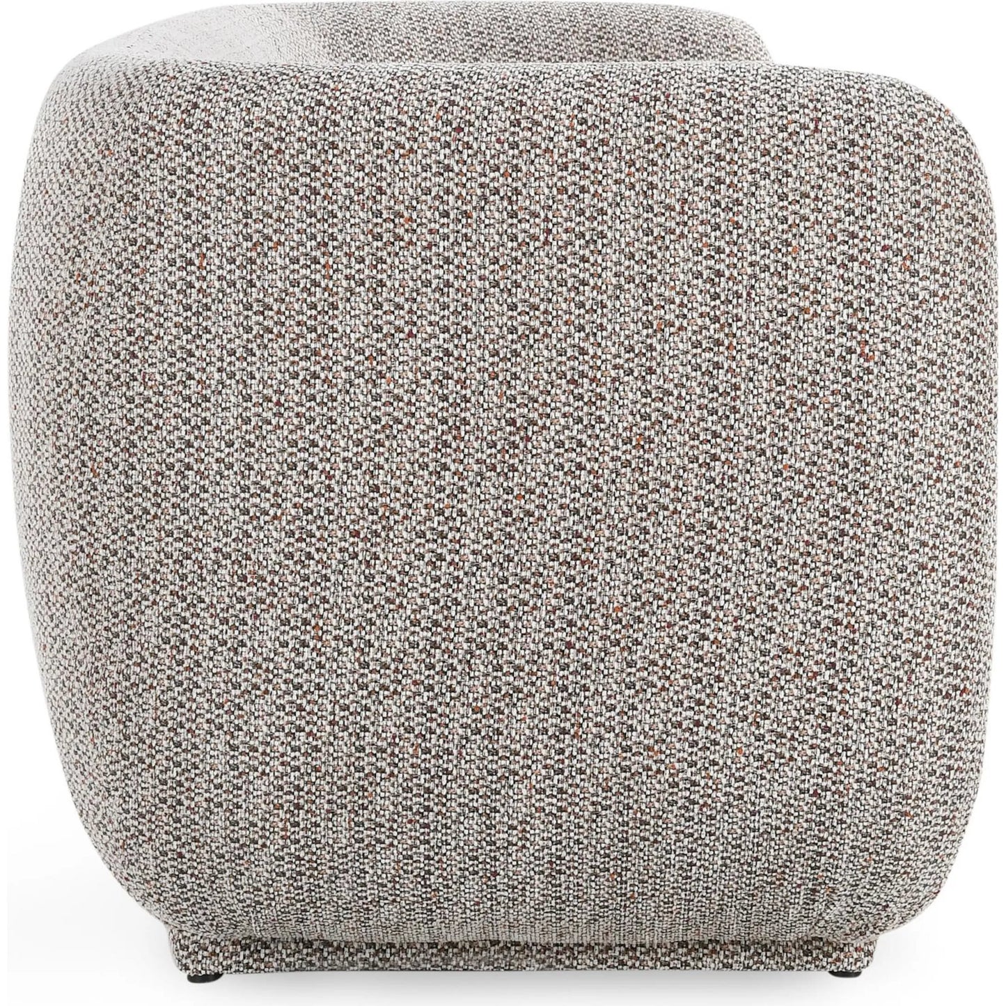 004 SI-2237302 | Additional Silo | Nico 93" Brick Curved Sofa by Classic Home. Made from 100% polyester in a transitional style.