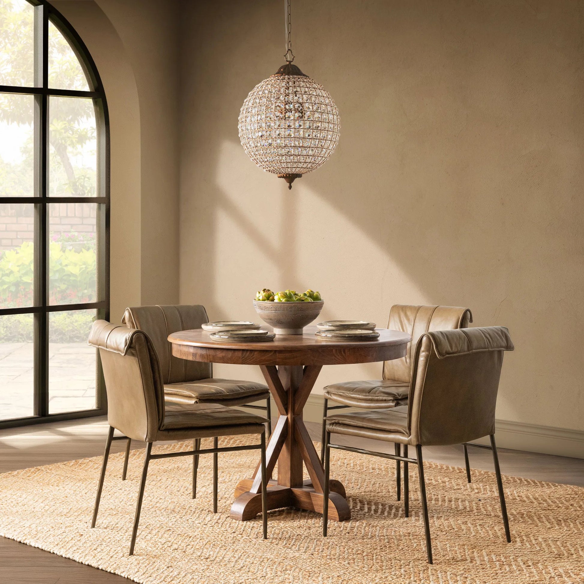 Mayer Genuine Leather Dining Chair (Set of 2) by Classic Home. Made from unique in a modern style.