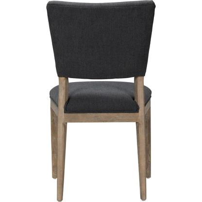 Phillip Upholstered Fabric Dining Chair (Set of 2) by Classic Home in gray. Made from unique in a modern style.