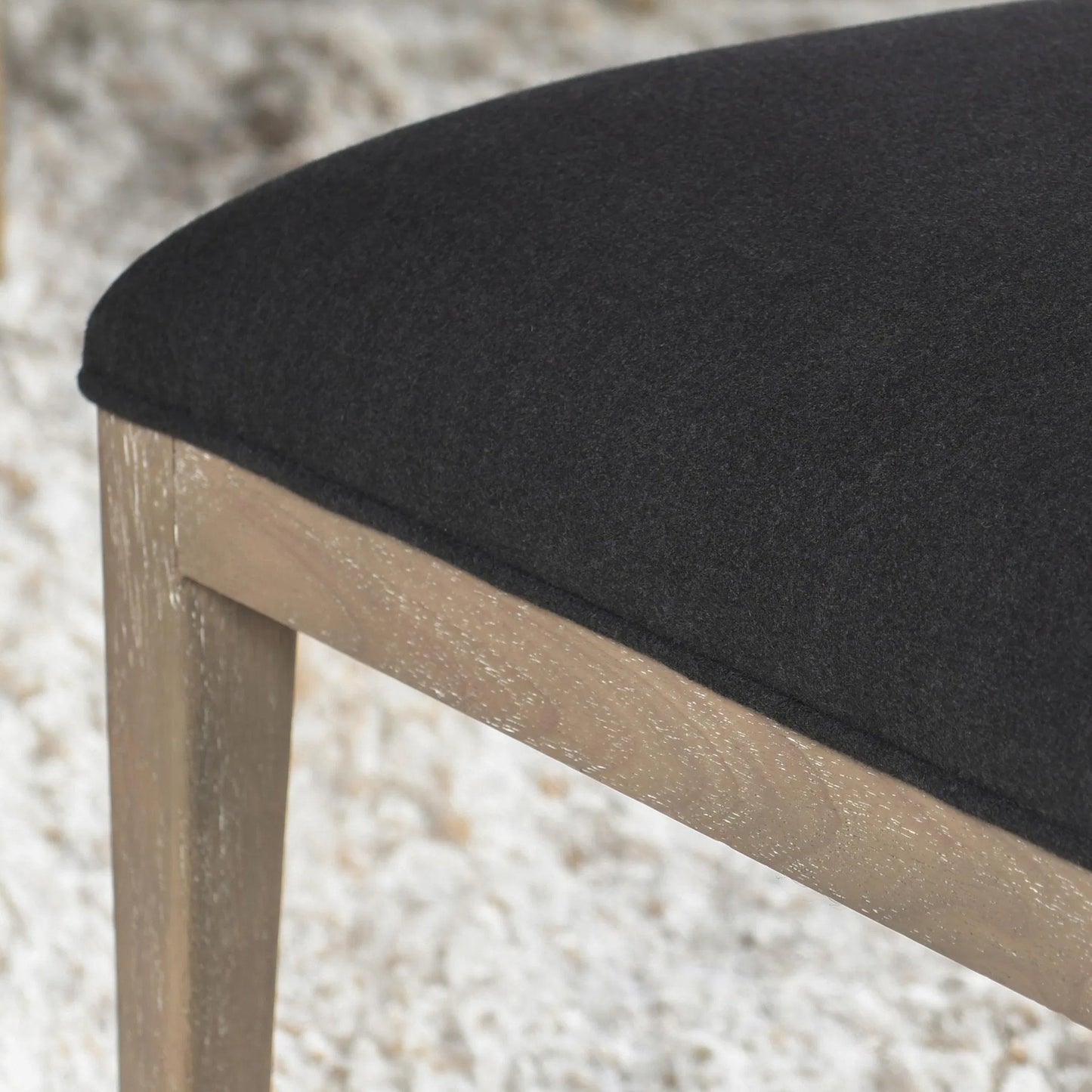 018 SI-2237314 | Closeup | Phillip Upholstered Fabric Dining Chair (Set of 2) by Classic Home in gray. Made from unique in a modern style.