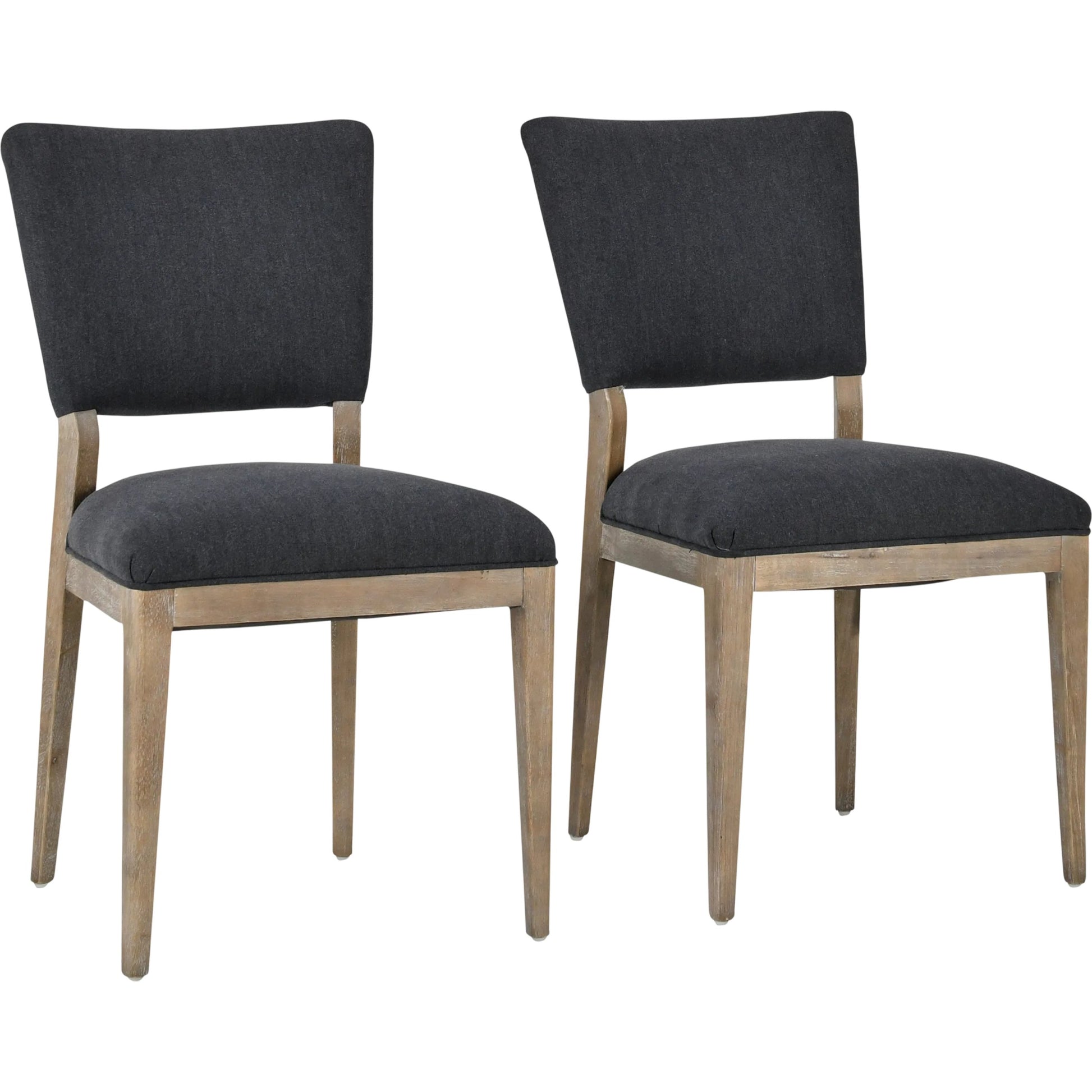 Phillip Upholstered Fabric Dining Chair (Set of 2) by Classic Home in gray. Made from unique in a modern style.