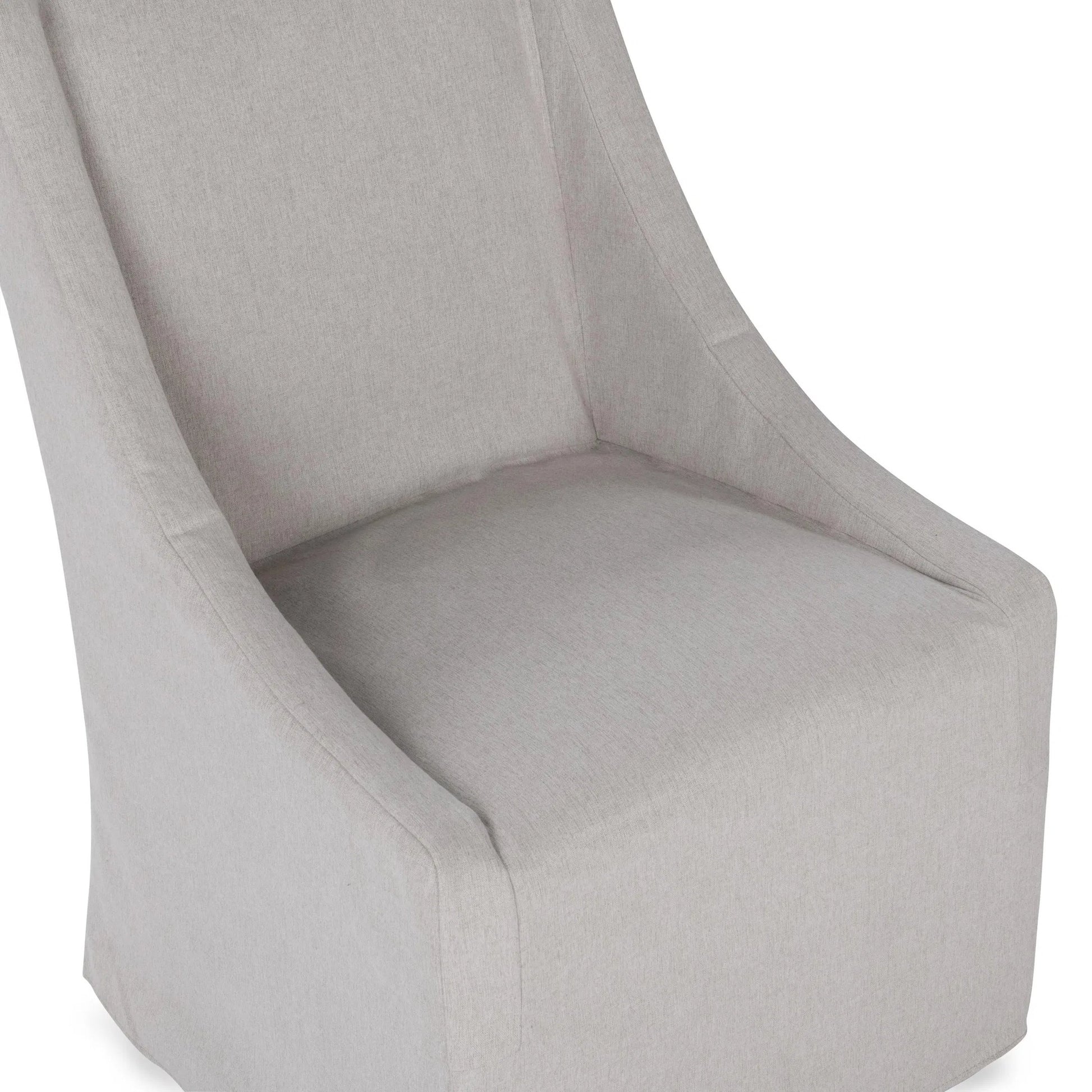 Warwick Upholstered Rolling Dining Chair by Classic Home. Made from 100% polyester in a unique style.