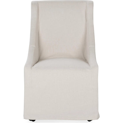 Warwick Upholstered Rolling Dining Chair by Classic Home. Made from 100% polyester in a unique style.