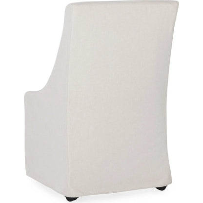 Warwick Upholstered Rolling Dining Chair by Classic Home. Made from 100% polyester in a unique style.