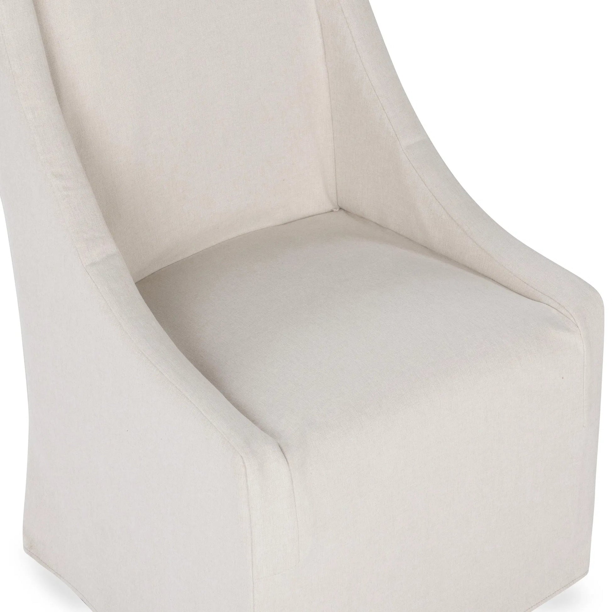 Warwick Upholstered Rolling Dining Chair by Classic Home. Made from 100% polyester in a unique style.
